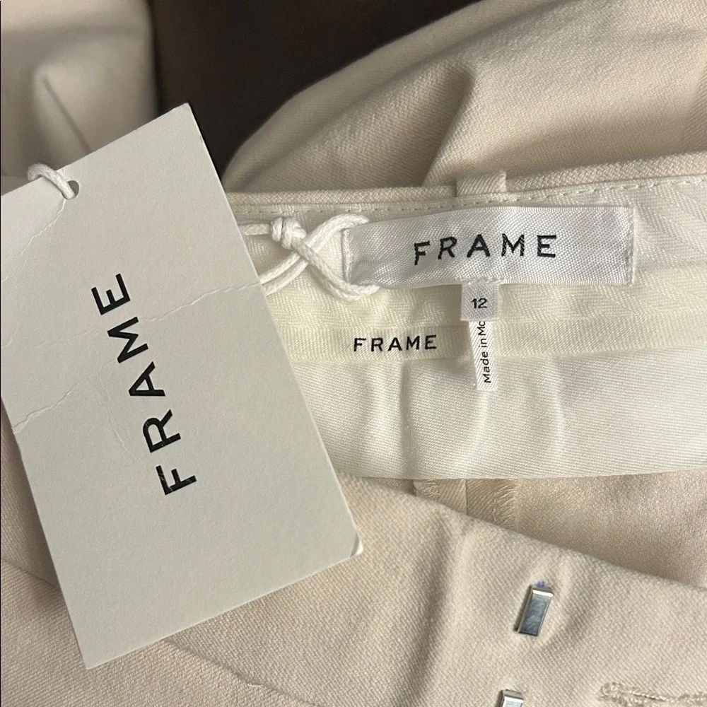 Frame Crop Palazzo Trousers - Picture 3 of 4